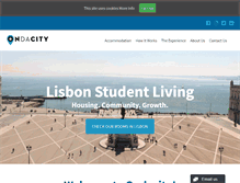 Tablet Screenshot of ondacity.com